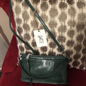 Green purse, cross body